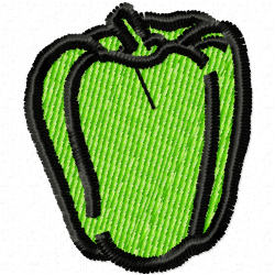 Pepper Embroidery Design 1 Pepper Embroidery Design 1